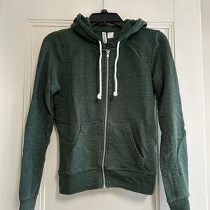 H&M Divided Forest Green Women/Juniors Hoodie - Size XS
